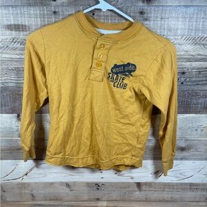 Bugle Boy Mustard Long Sleeve Tee